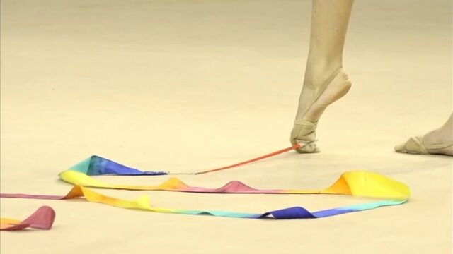 Алина Адилханова - лента (финал) // "Baltic hoop", Рига, Латвия - 3-4.03.18