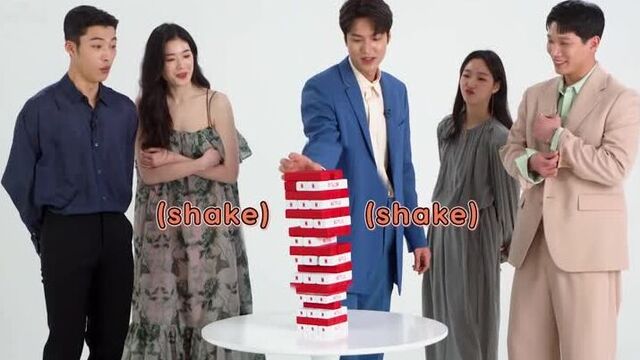 20200521: Ли Мин Хо, Ким Го Ын, У До Хван, Чон Ын Чхэ и Ким Кён Нам играют в Jenga [ENG SUB] cr. The Swoon