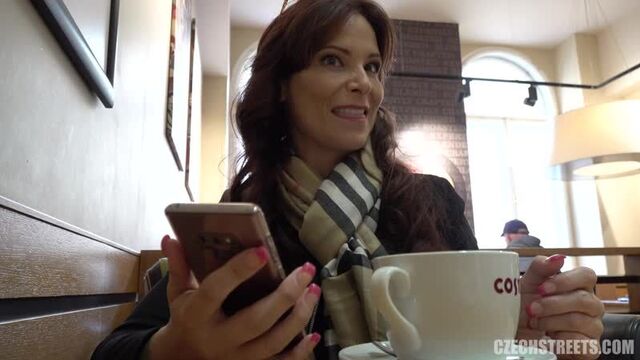 CzechStreets 120 - American super milf [Porno, Pron, POV, amateur, порно, czech, секс, blowjob,Чешское порно,анал, anal, Milf]