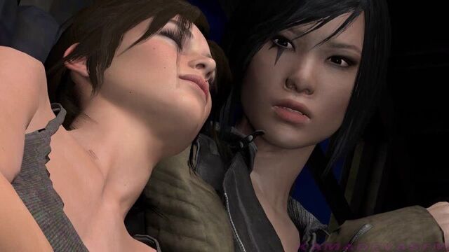 Lesbian Train Molesters Full HD - 3D Porn / 3Dポルノ