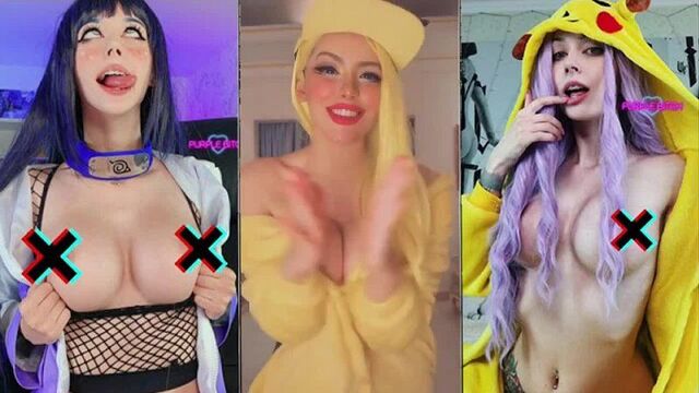 ПОДБОРКА СЕКСУАЛЬНЫХ ТИКТОКА _ AHEGAO ANIME SEXY GIRLS COSPLAY PORNO STARS IN TI