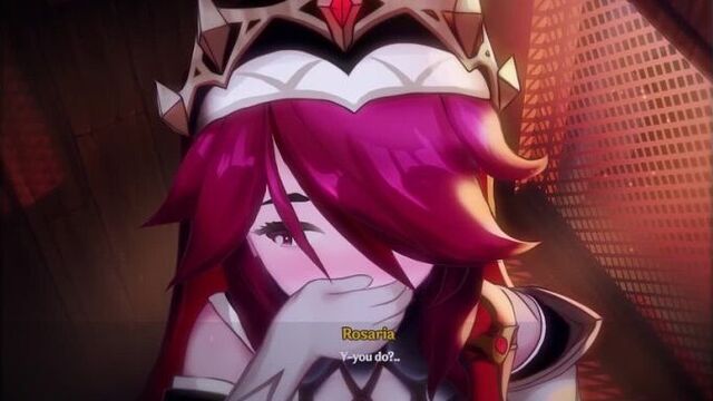 (Sound)Rosaria pov sex animation ver.1 [Genshin Impact;Porn;Hentai;R34;порно;секс;хентай;геншин импакт]