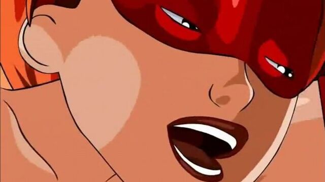 Секс суперсемейки Incredibles Sex - Famous Toons Facial. Порно мульт комикс секс