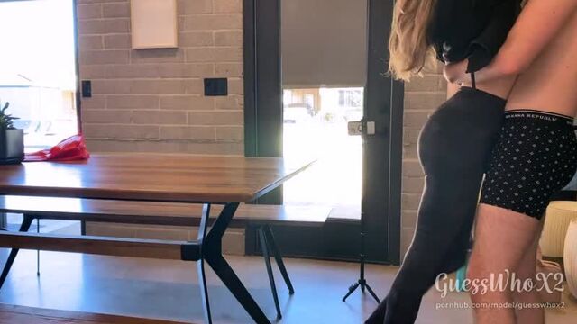 ЧЕКАЙ ОПИСАНИЕ! Интенсивный секс после спортзала! Громкий стонущий оргазм, кремпай