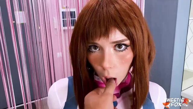 ПОРНО Очако урараку хорошо отымели после поступления в геройскую академию (sweetie fox)