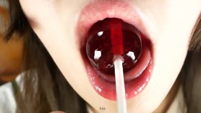 ASMR Korean Girl Candy Sucking candy asmr [fetish, ASMR, АСМР, cute girl, voice orgasm, оргазм, no porn]