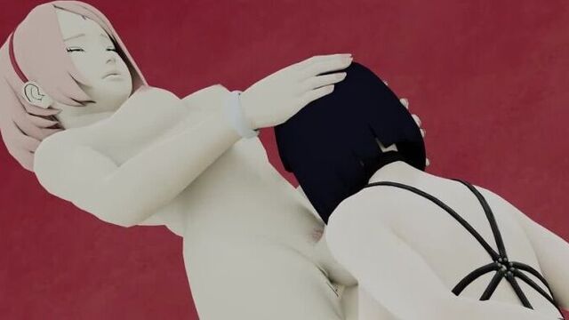 (No sound)Haruno Sakura&Hyuuga Hinata futanari on female [Naruto;Porn;Hentai;Orali;R34;Sex;порно;секс;хентай;фута;Наруто]
