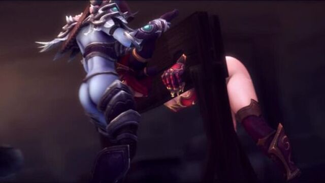 WoW - Секс Сильваны с Алекстразой 18+ ❤Подпишись на группу❤