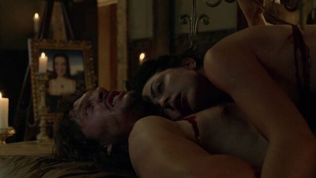 Келли Блэйз - Борджиа (2011)(sex scene, сцена секса, постельная сцена, раком, трах, кончил, порно)