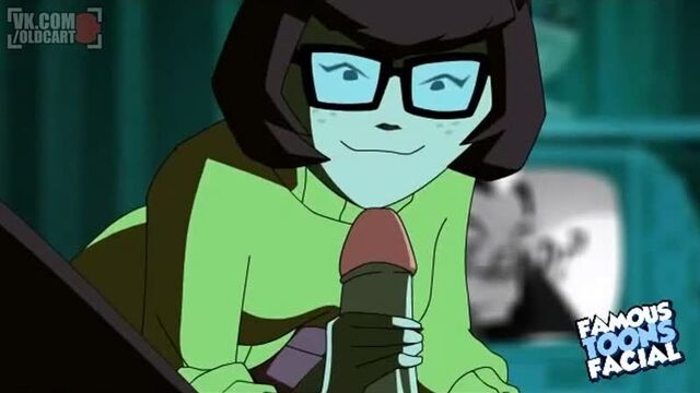 Велма обработала хуй Шегги