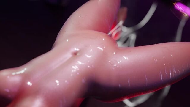 Pornomix / Грязная грешница Сомбра / 3DCG, Animation, Anal, Creampie, DP, Facefucking,Toys, Overwatch Hentai Cartoons мульт