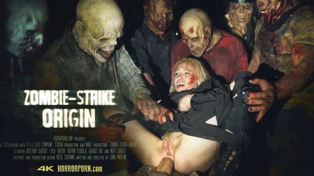 Нанесение удара по логову зомби. (порно, ужасы)