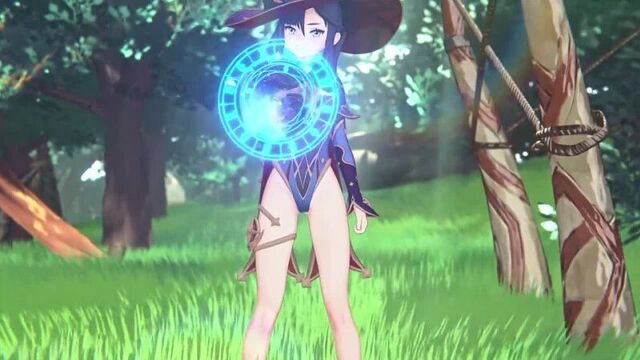 Genshin Impact Hentai / Rule34 / Геншин Импакт Хентай - Мона